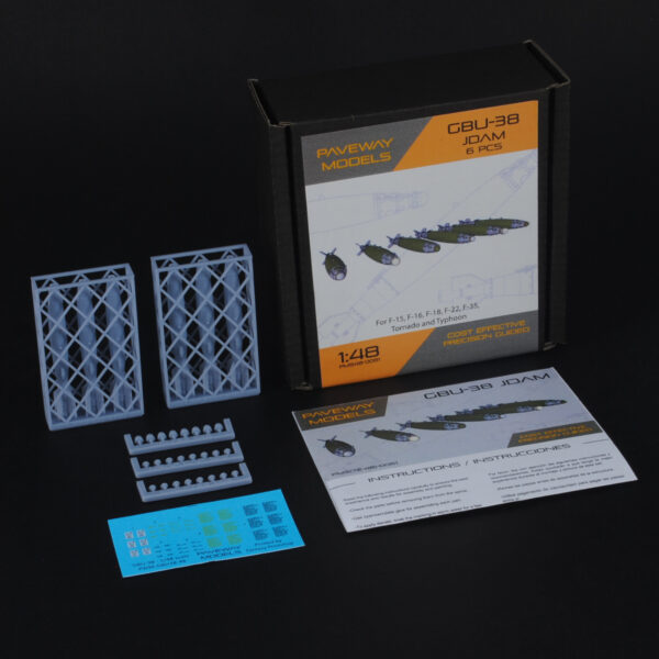 PMS48-0061 JDAM GBU-38. Set of 6
