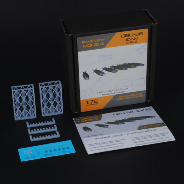 PMS72-0061 JDAM GBU-38. Set of 6