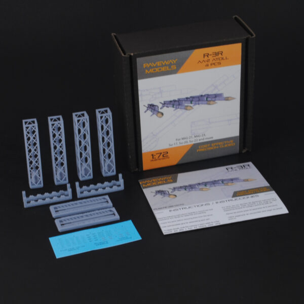 PMS72-0070 R-3R (AA-2 Atoll) + APU-13-2. Set of 4
