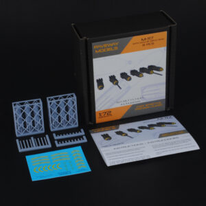 M-117 with MAU-91 drag fins. Set of 6 - 1:72
