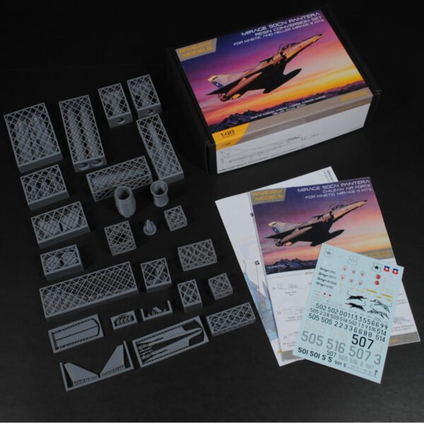 50CN 03 Mirage 50CN Pantera – kit for Kinetic 1:48